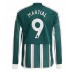 Günstige Manchester United Anthony Martial #9 Auswärts Fussballtrikot 2023-24 Langarm